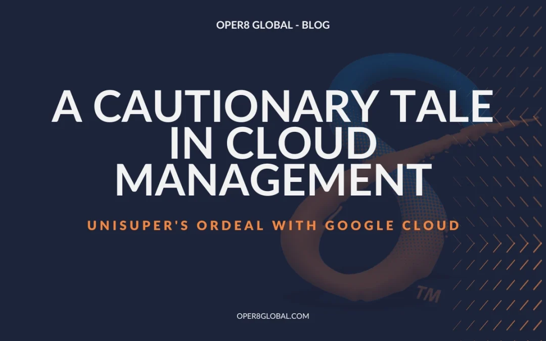 A Cautionary Tale in Cloud Management
